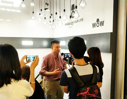 UIV with OLED lighting fixtures to participate in the Hong Kong International Lighting Autumn Exhibition